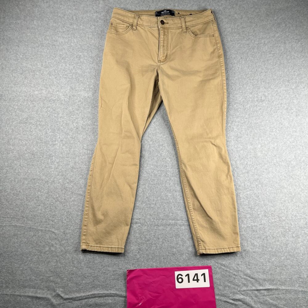 Hollister High Rise Super Skinny Jeans Beige Womens Size 8S